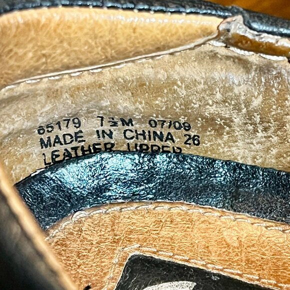 Women's Brand New Clarks Dynamic Drive Black Leather Artisan Shoes Size 7.5 - Picture 7 of 7